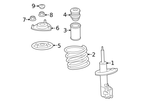 Struts & Components for 2009 Mitsubishi Lancer #2