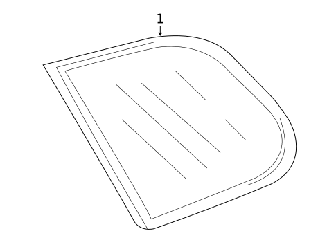 Glass & Hardware for 2011 Volkswagen Jetta #0