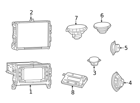 Sound System for 2016 Chrysler 200 #0