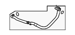 LR165015 - HVAC: Discharge Hose for Land-Rover Image