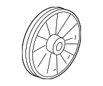 3535846 - Cooling System: Pulley for Buick: Lucerne | Cadillac: Allante, DeVille, DTS, Eldorado, Seville | Oldsmobile: Aurora | Pontiac: Bonneville Image