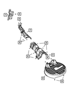 5178234AD - Exhaust: Floor Pan Shield for Dodge: Journey Image