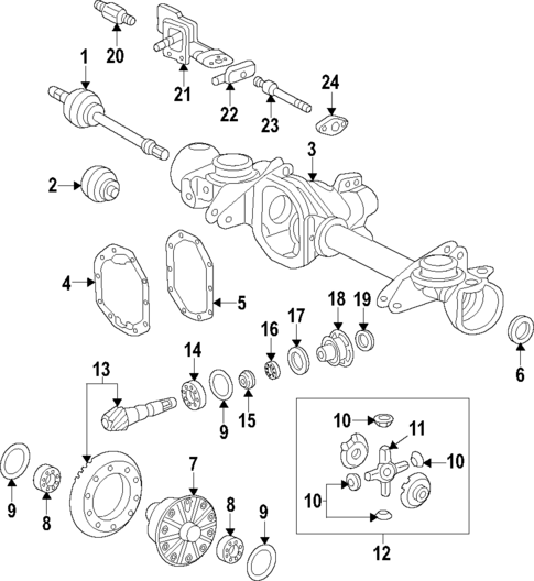 Axle Shafts & Joints for 2016 Mercedes-Benz G63 AMG #0
