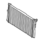 17112284607 - Cooling System: Radiator for BMW: M2, M3, M4 Image