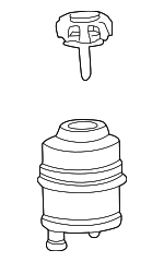 32416851217 - Steering: Reservoir for BMW: 318i, 318is, 318ti, 323Ci, 323i, 323is, 325, 325Ci, 325e, 325es, 325i, 325is, 325iX, 325xi, 328Ci, 328i, 328is, 330Ci, 330i, 330xi, 524td, 525i, 525iT, 525xi, 528e, 528i, 528i xDrive, 528xi, 530i, 530xi, 535i, 535i xDrive, 535xi, 540i, 545i, 550i, 645Ci, 650i, 735i, 735iL, 740i, 740iL, 750iL, L7, M3, M5, X3, X5, Z3, Z4, Z8 Image