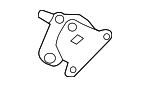 T2H19923 - Body: Hinge Mount Bracket for Jaguar Image