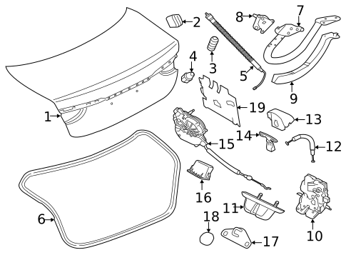 Lid & Components for 2017 Jaguar XF #0