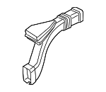 13717577473 - Engine: Lower Duct for BMW: 550i, 550i GT, 550i GT xDrive, 550i xDrive, 650i, 650i Gran Coupe, 650i xDrive, 650i xDrive Gran Coupe, 750i, 750i xDrive, 750Li, 750Li xDrive Image