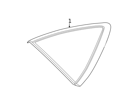 Glass & Hardware for 2013 Nissan Sentra #0