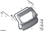 51245A25C76 - : Spindle Drive, Tailgate for BMW Image