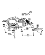 6503193 - Front Suspension: Hex Head Bolt And Coned Washer for Mopar Image
