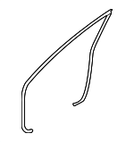 821102H001CH - : 2009-2012 Hyundai Elantra - Weather-Strip On Body for Hyundai: Elantra Image