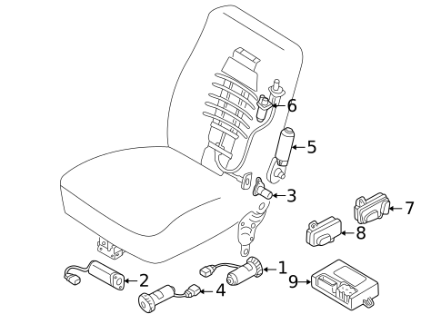 Tracks & Components for 2000 Audi A6 Quattro #0