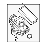 8K0133837BJ - Engine: Air Filter And Housing Assembly for Audi Image image