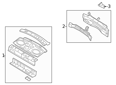 Rear Body for 2006 Ford Fusion #0