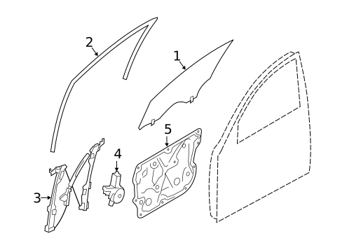 Front Door for 2016 INFINITI QX50 #0