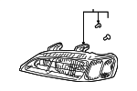 33101S0KA01 - Electrical: Headlamp Assembly for Acura Image