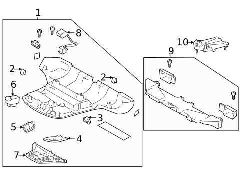 Sunroof for 2022 Subaru Legacy #1