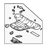 87505AN00AME - : Overhead Console for Subaru: Legacy, Outback Image