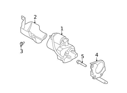 Starter for 2009 Nissan Quest #0