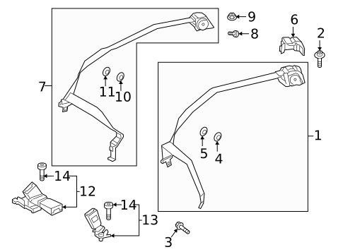 Seat Belt for 2018 Mercedes-Benz E63 AMG S #4