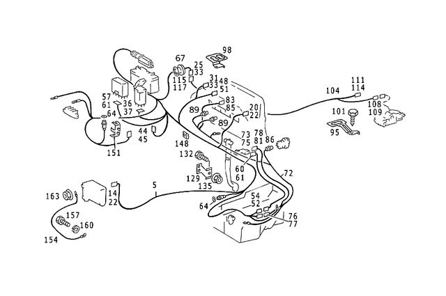 933006207 - : Screw for Mercedes-Benz Image