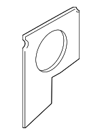 3911267D10 - Body: Speaker Gasket for Suzuki Image