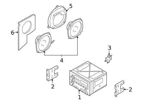Sound System for 2004 Suzuki Vitara #0