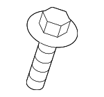 994790616 - Body: Seat Belt Lap And Shoulder Belt Screw for Mazda: 2, 3, 5, 6, CX-3, CX-30, CX-5, CX-50, CX-7, CX-70, CX-9, CX-90, MX-30 EV, MX-5 Miata, RX-8 Image