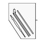 NA8W67330 - : Wiper Blade for Mazda: MX-5 Miata Image