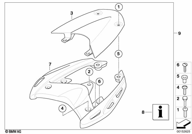 46547686621 - Luggage &amp; Storage: Insert, Luggage Grid for BMW-Motorrad Image