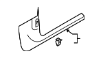4K18672714PK - Body: Cowl Trim for Audi Image