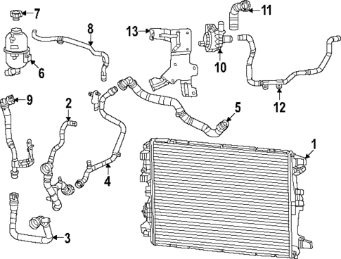 Water Pump for 2024 Jeep Compass #0