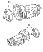 R8003109AG - Automatic Transmission 5 Speed [DGJ/DJU]: With Torque Converter Transmission Kit for Mopar Image