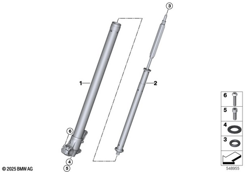 Telescopic Forks, Telelever for 2024 BMW-Motorrad R 12 G/S #2