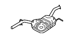3C0253409F - Exhaust: Muffler &amp; Pipe for Volkswagen Image