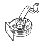 61338496204 - Electrical: Low Note Horn for BMW Image