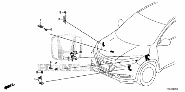 Wire Harness Bracket for 2019 Honda HR-V #0