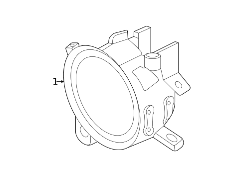 Fog Lamps for 2023 Nissan ARIYA #0