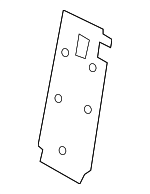 7108760020C1 - Body: Rear Trim Panel for Toyota: 4Runner Image