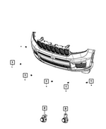 6PG86GXHAA - Electrical: Park Assist Sensor for Jeep: Grand Cherokee, Grand Cherokee L Image