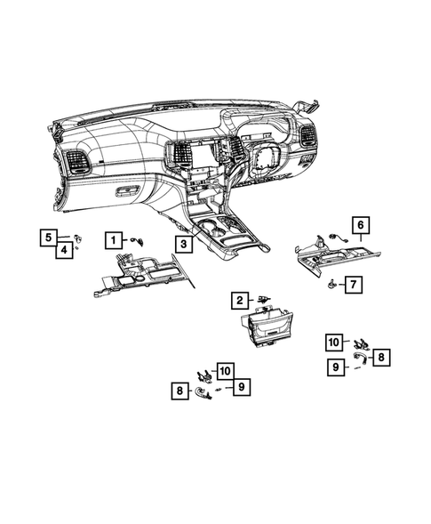 Lamps-Interior and Exterior for 2018 Jeep Grand Cherokee #5