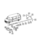 68014262AA - Electrical: Wiring Shield for Mopar Image