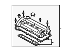 L3BD10210B - Engine: Valve Cover for Mazda: 3, 6, CX-7 Image