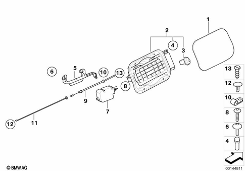 Body-Rear Body for 2005 BMW 550i #3