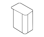 7P0121365 - Cooling System: Auxiliary Radiator Sleeve for Audi Image