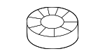 4M0121268A - Cooling System: Auxiliary Radiator Isolator for Audi Image