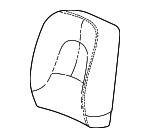 12456795 - Body: Seat Back Cover for Buick: Park Avenue Image