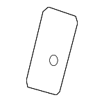 84503346 - : Part# 84503346 Seat Back Frame Cover for GMC: Terrain Image