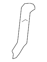 84161342 - Body: Frame Cover for GMC: Terrain Image